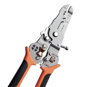 10-in-1 Versatile Heavy-Responsibility Wire Stripping Pliers for Reducing, Stripping, Wrapping, Breaking, and Clamping Wires