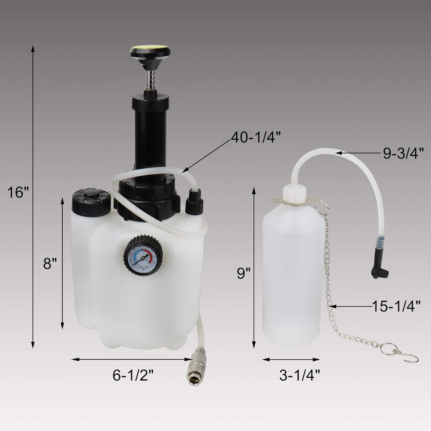 3L Hand Pump Guide Brake and Clutch Fluid Bleeder Equipment for Oil Change