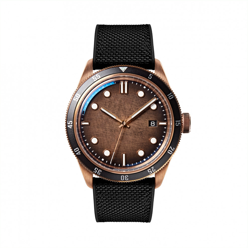 Customized Waterproof Basic Luxurious Stainless Metal Automated Mechanical Males's Watches