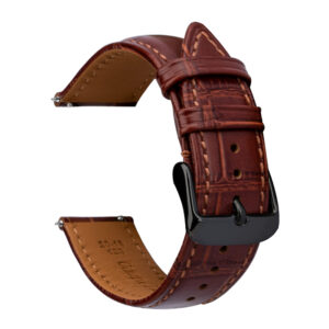 Heqi Mechanical Easy Quartz Luxurious Classic Adjustable Real Leather-based Watch Band – Distinctive and Sturdy Comfortable Strap