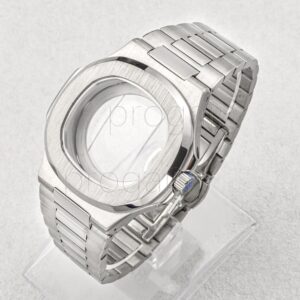 Customized 41mm Stainless Metal Watch Case for NH35 NH36 4R Motion – Computerized Mechanical Waterproof Watch Strap Accent