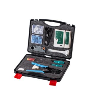 ZHEFAN Community Instrument Equipment: Family Hand Instruments Set with Community Pliers and Cable Tester for Crystal Heads